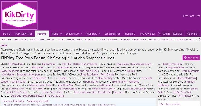 KikDirty Free Porn Forum » PlusPorn